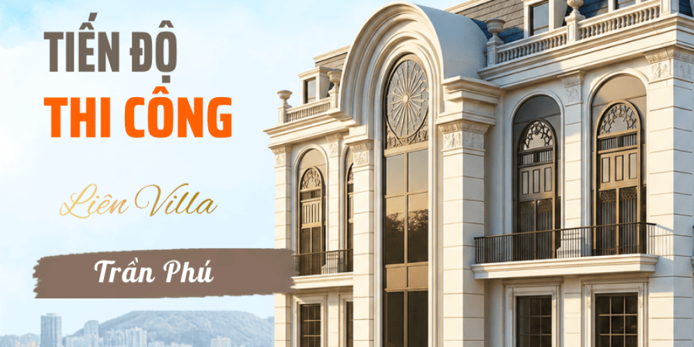 Tiến độ hoàn thiện Liên Villa Trần Phú: Kinh nghiệm ốp gạch xây nhà tại Vũng Tàu 
