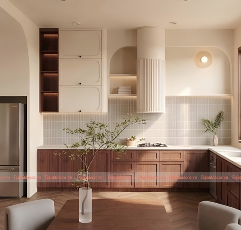 Nhà Bếp Phong Cách Bắc Âu Tối Giản Đẹp 