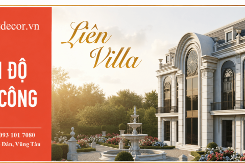 [Nhật Ký Thi Công] Tiến Độ Phun Sơn Giả Đá Công Trình Liên Villa Trần Phú Vũng Tàu