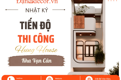 Tiến độ thi công cột & sàn bê tông Hưng's House: Kinh nghiệm xây nhà tại Vũng Tàu