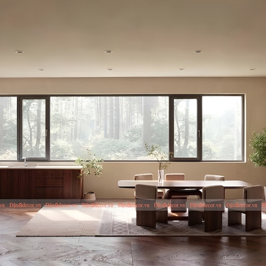 Nhà Bếp Phong Cách Bắc Âu Tối Giản Đẹp 