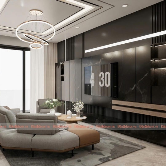 MẪU PHÒNG KHÁCH HIỆN ĐẠI SANG TRỌNG VŨNG TÀU