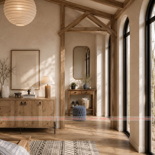 Phòng Ngủ Phong Cách Địa Trung Hải Hiện Đại Đẹp, Ấm Cúng