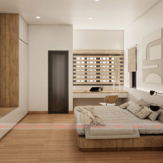 Phòng Ngủ Phong Cách Japandi Tại Vũng Tàu