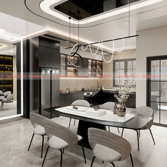 Thiết Kế Nhà Bếp Hiện Đại Sang Trọng Tại Vũng Tàu